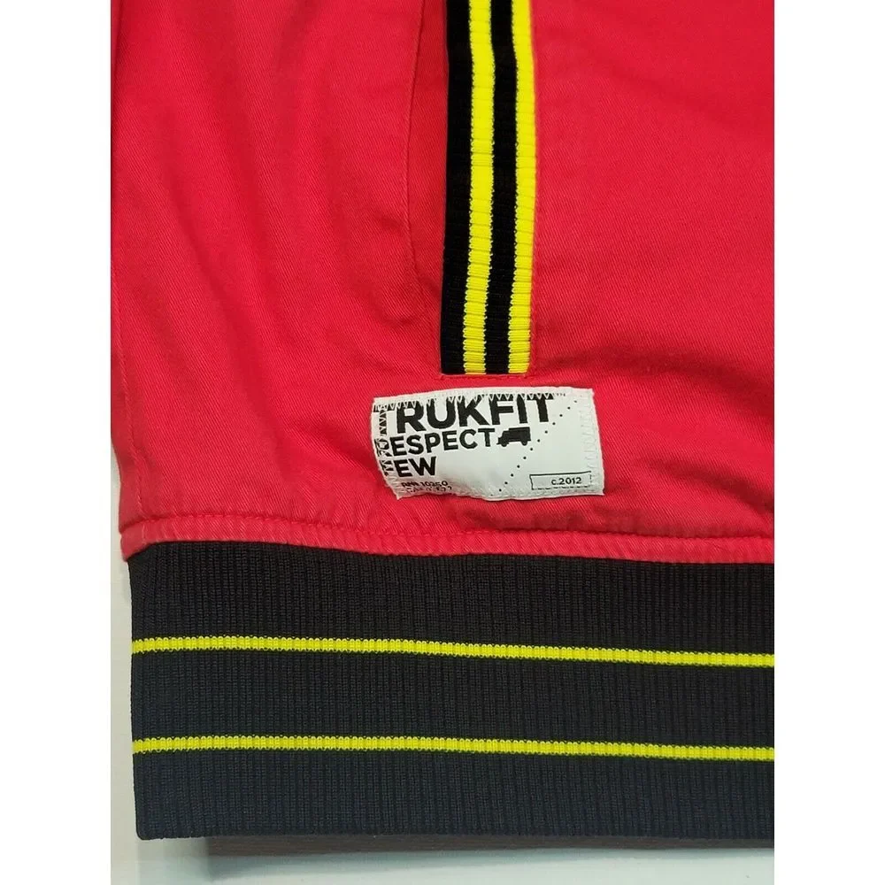 Trukfit Varsity Jacket Mens‎ XL. Vintage Truk Da World RARE!